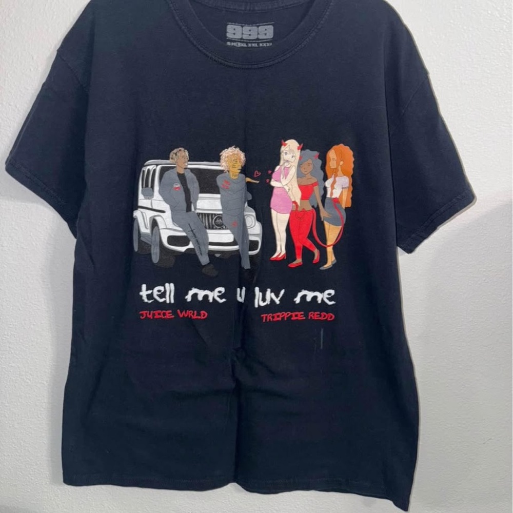 Juice Wrld x Trippie Redd tell me you love me T-shirt
